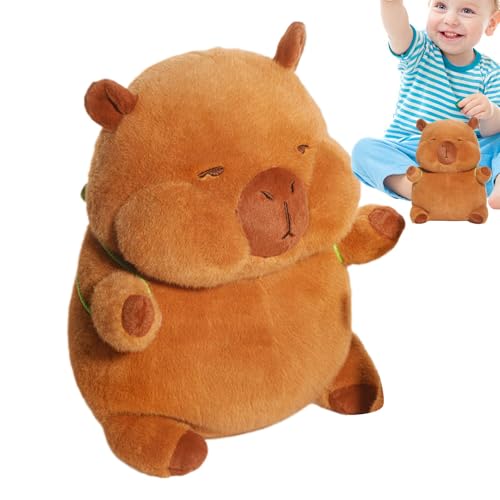 Genérico Capibara-Plüschtier – Capibara-Plüschkissen, niedliche Plüschtiere, vielseitig verwendbar, leichtes und wiederverwendbares Capibara-Material Genérico Capibara-Plüschtier – Capibara-Plüschkissen, niedliche Plüschtiere, vielseitig verwendbar, leichtes und wiederverwendbares Capibara-Material von Genérico