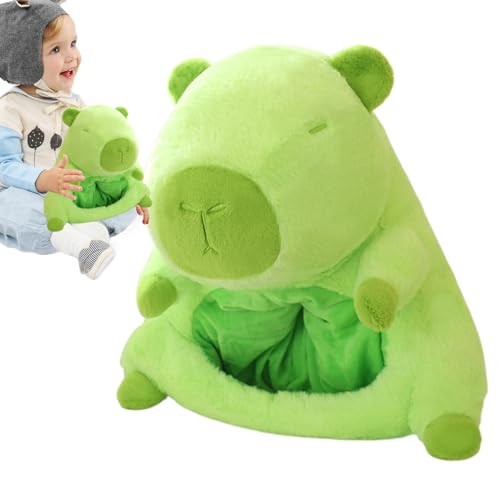 Genérico Capybara Capybara Plüschtier, Capybara Headgear, bezaubernde Capybara-Kopfbedeckung, Tierkopf, Maske, Cartoon, Kopfbedeckung, Plüsch, , Weihnachten, Cosplay-Zubehör Genérico Capybara Capybara Plüschtier, Capybara Headgear, bezaubernde Capybara-Kopfbedeckung, Tierkopf, Maske, Cartoon, Kopfbedeckung, Plüsch, , Weihnachten, Cosplay-Zubehör von Genérico