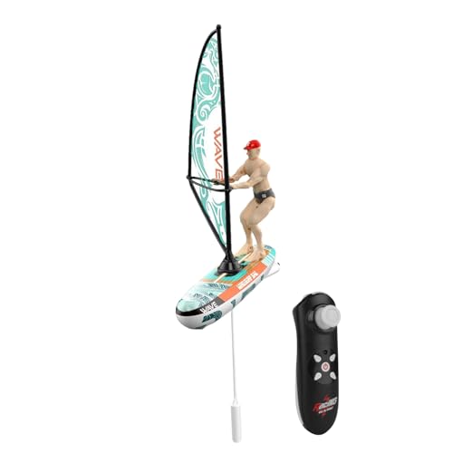 Genérico Ferngesteuertes Boot, Robo für Badewanne, Spielzeug für den Pool für Kinder, mit LED-Leuchten, wasserdicht, 2,4 GHz, Outdoor-Abenteuer von Genérico