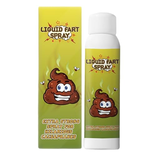 Genérico Furzspray flüssig | Leistungsstarkes Flüssigspray 100 ml mit unangenehmem Geruch für Streiche | langlebiges Scherzspielzeug für Partys, Events, Büro, Zuhause, lustiges Geschenk von Genérico