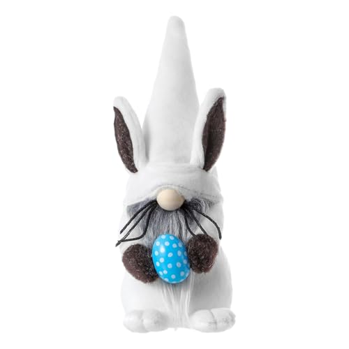 Genérico GNOME Bunny Puppe ohne Gesicht | Ostern Zwerge Plush - Karikatur mit Hasenzwerg gefüllt | Gefüllte Zwerge, Plüsch-Dekoration, niedliche Osterdekoration, Puppe und für Tische und Betten von Genérico