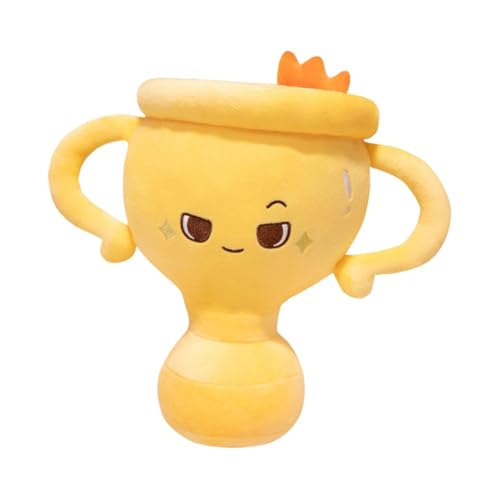 Genérico Gefüllte Trophäe, lustiges Cartoon-Kissenspielzeug, weiche Puppe begleitet, niedliches Spielzeug für Kinder, und Mädchen, ideal für Spielzeit und L Genérico Gefüllte Trophäe, lustiges Cartoon-Kissenspielzeug, weiche Puppe begleitet, niedliches Spielzeug für Kinder, und Mädchen, ideal für Spielzeit und L von Genérico