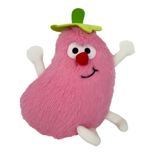 Genérico Gefülltes Auberginen-Plüschtier, Auberginenpuppe, niedliche Plüschpuppe mit und Gemüse mit roter Nase, Sammlerstück, kreativ, zum Kuscheln Genérico Gefülltes Auberginen-Plüschtier, Auberginenpuppe, niedliche Plüschpuppe mit und Gemüse mit roter Nase, Sammlerstück, kreativ, zum Kuscheln von Genérico