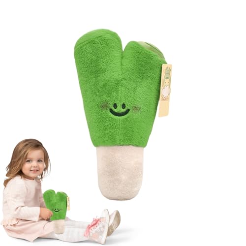 Genérico Gemüsepuppe aus Baumwolle, Plüschspielzeug aus Knoblauch, Frühlingszwiebeln, lustige dekorative Figur Genérico Gemüsepuppe aus Baumwolle, Plüschspielzeug aus Knoblauch, Frühlingszwiebeln, lustige dekorative Figur von Genérico