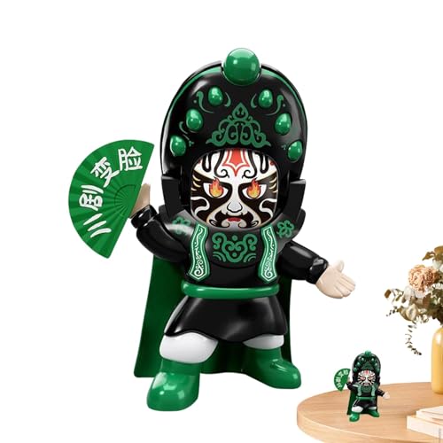 Genérico Gesichtswechselnde Puppe, Spielzeugpuppe mit wechselndem Gesicht, Pekinger Drama-Figur, chinesische Drama-Skulpturen, Pekinger Drama-Figur für Kinder, Mädchen und Genérico Gesichtswechselnde Puppe, Spielzeugpuppe mit wechselndem Gesicht, Pekinger Drama-Figur, chinesische Drama-Skulpturen, Pekinger Drama-Figur für Kinder, Mädchen und von Genérico