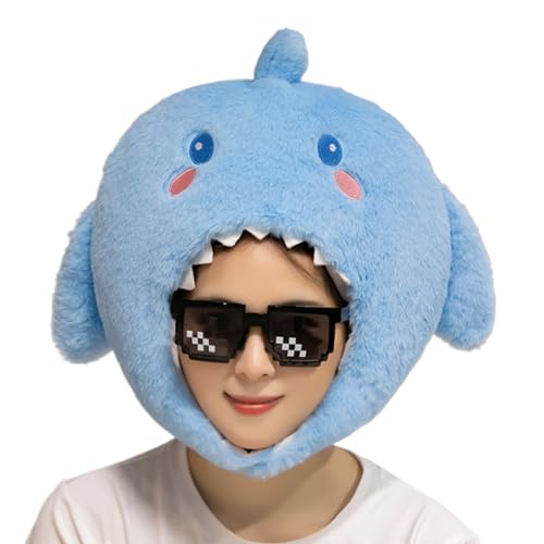 Genérico Hai-Hut, Kostüm, neuartiger Hut unter dem Meer, weich und atmungsaktiv, für Theater, Role, Spielen, Festival, Carnival Performances von Genérico