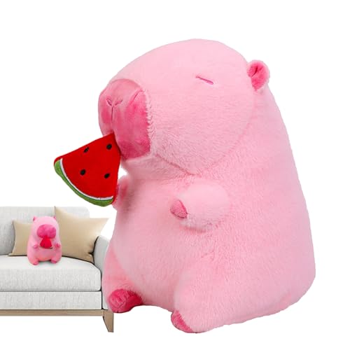 Genérico In Capybara Plush, Pink Capybara Plush, Tiere in Capybara Crautive Toblit - Capybara Plüschkissen, innovatives Plüschkissen für Wohnzimmer und Schlafzimmer Genérico In Capybara Plush, Pink Capybara Plush, Tiere in Capybara Crautive Toblit - Capybara Plüschkissen, innovatives Plüschkissen für Wohnzimmer und Schlafzimmer von Genérico