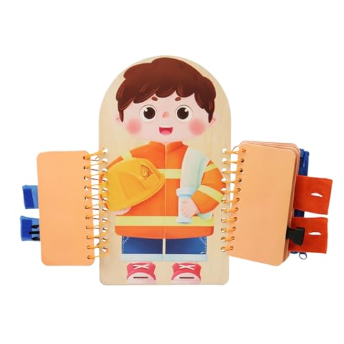 Genérico Knopfbrett, grundlegende Fähigkeiten, Lernspielzeug aus Holz für Kinder ab 3 Jahren, für Schule, Kindergarten, Reisen, Auto und Zuhause Genérico Knopfbrett, grundlegende Fähigkeiten, Lernspielzeug aus Holz für Kinder ab 3 Jahren, für Schule, Kindergarten, Reisen, Auto und Zuhause von Genérico