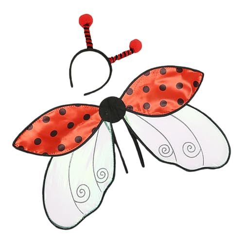 Genérico Ladybug Wings Erwachsener | Marienkäferflügel für festliche Cosplay | Marienkäferflügel | Marienkäfer-Flügel | Marienkäfer-Flügel | Marienkäfer-Zubehör für Kinder und Erwachsene Genérico Ladybug Wings Erwachsener | Marienkäferflügel für festliche Cosplay | Marienkäferflügel | Marienkäfer-Flügel | Marienkäfer-Flügel | Marienkäfer-Zubehör für Kinder und Erwachsene von Genérico