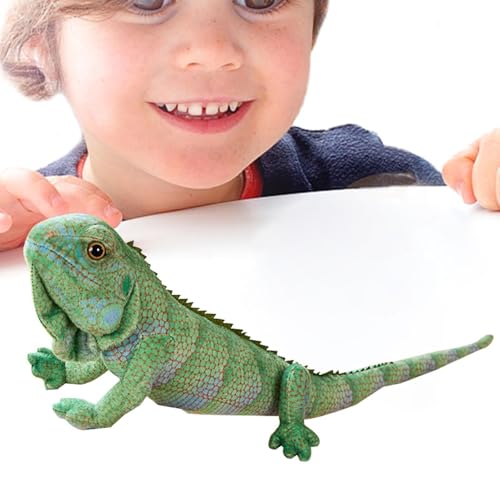 Genérico Lizard Luxuriöses Plüschtierspielzeug, realistisch, Reptilien-Figuren, Cartoon-Kissenbezug, Geschenke für und Mädchen Genérico Lizard Luxuriöses Plüschtierspielzeug, realistisch, Reptilien-Figuren, Cartoon-Kissenbezug, Geschenke für und Mädchen von Genérico