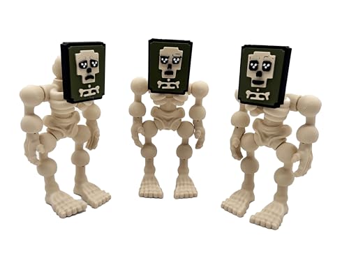 Genérico Los Hotspotsitos – Set mit 3 Figuren Brainrot XL Skelette mit italienischen Meme artikuliert 12 cm – Offizielle Kollektion Brainrot Memes – Trinidad del Chaos Digital - Brain Rot Genérico Los Hotspotsitos – Set mit 3 Figuren Brainrot XL Skelette mit italienischen Meme artikuliert 12 cm – Offizielle Kollektion Brainrot Memes – Trinidad del Chaos Digital - Brain Rot von Genérico