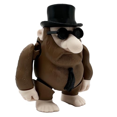 Genérico Matteo Brainrot Italian Memes - bewegliche XL Figur 12 x 10 cm - Sammlerstück - Meme Viral Brain Rot Italiano - Tung Sahur - Capuccinno Assasinno - Tralalero - Brrr Patapim von Genérico