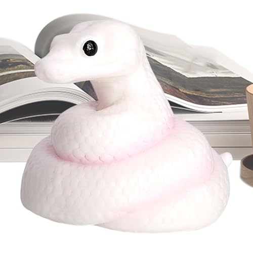 Genérico Miniatur-Tierfiguren – Schreibtisch-Ornamente mit kleinen Tierfiguren, realistisches Lernspielzeug für Vorschullernen, Hamster, Panda, Schlange und Dekoration von Genérico