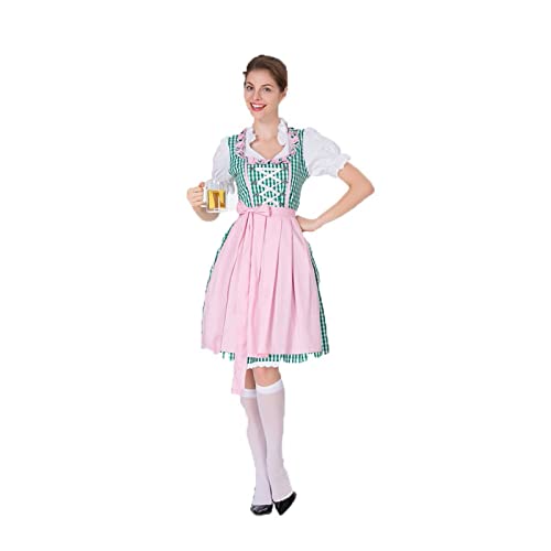 Genérico Mittelalterliches Kleid, kleines Oktoberfest-Outfit, Arbeitskleidung für Barkeeper, Make-up, Uchiha Itachi von Genérico
