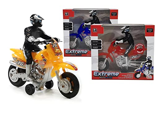 Generico Motorrad-Spielzeug, echte Lichter und Sounds, Motorrad, Kupplung von Generico