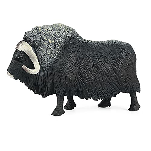 Genérico Ochsenspielzeugfigur, Bullen, Moschus-Spielzeug für Kinder, Geburtstagsgeschenk, Weihnachten, Kuchen- , Partygeschenke für Kleinkinder Genérico Ochsenspielzeugfigur, Bullen, Moschus-Spielzeug für Kinder, Geburtstagsgeschenk, Weihnachten, Kuchen- , Partygeschenke für Kleinkinder von Genérico