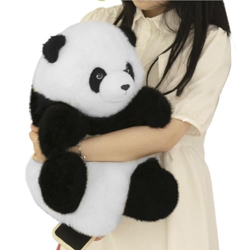 Genérico Panda-Plüschtier, Schlafendes Tierspielzeug, Plüschkissen, emotionaler Begleiter für Kinder und Erwachsene, Geburtstagsgeschenk Genérico Panda-Plüschtier, Schlafendes Tierspielzeug, Plüschkissen, emotionaler Begleiter für Kinder und Erwachsene, Geburtstagsgeschenk von Genérico