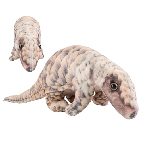 Genérico Pangolin Plüschtier, Simulation Pangolin Plüschtier – hautfreundliche Simulation Pangolin Comfort Kissen für und Mädchen von Genérico