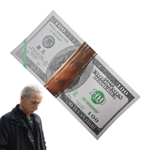 Genérico Papier für Geister | 100 Banknoten für himmlische Dollar – Gedenkkarten für Bestattungen und Kult der Antike von Genérico
