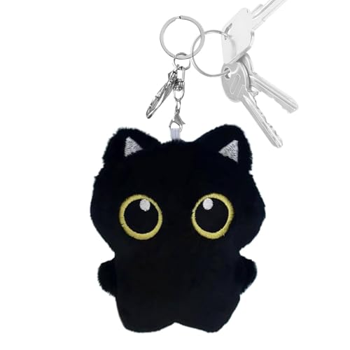 Genérico Plüsch-Schlüsselanhänger | niedlicher Plüsch-Schlüsselanhänger 12 cm | Katzen-Schlüsselanhänger | niedliche Plüschtiere mit Katzen-Schlüsselanhänger | niedlicher flauschiger Schlüsselanhänger Genérico Plüsch-Schlüsselanhänger | niedlicher Plüsch-Schlüsselanhänger 12 cm | Katzen-Schlüsselanhänger | niedliche Plüschtiere mit Katzen-Schlüsselanhänger | niedlicher flauschiger Schlüsselanhänger von Genérico