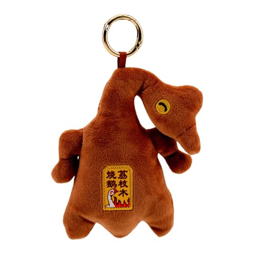 Genérico Plüschtier, Bratente, Plüschente | Gebratene Ente mit Cartoon-Anhänger | weiches Plüschtier 12 cm / 4,7 Zoll, Schlüsselanhänger für und Mädchen Genérico Plüschtier, Bratente, Plüschente | Gebratene Ente mit Cartoon-Anhänger | weiches Plüschtier 12 cm / 4,7 Zoll, Schlüsselanhänger für und Mädchen von Genérico