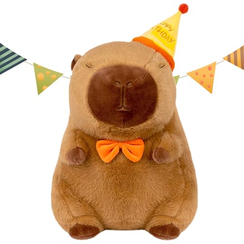 Genérico Plüschtier | Capibara Geburtstag Geschenk Tier – süßer Begleiter mit , dekorative Puppe für Jugendliche und Freunde Genérico Plüschtier | Capibara Geburtstag Geschenk Tier – süßer Begleiter mit , dekorative Puppe für Jugendliche und Freunde von Genérico