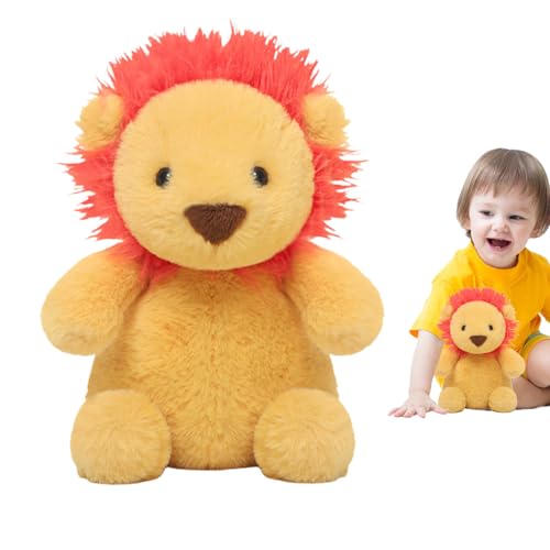 Genérico Plüschtier Löwe, weiche Plüschpuppe, Spielzeug für Jungen und Mädchen, 28 cm, Geschenk für Geburtstag, Weihnachten, Wohnzimmer, Schlafzimmer, Kindergarten Genérico Plüschtier Löwe, weiche Plüschpuppe, Spielzeug für Jungen und Mädchen, 28 cm, Geschenk für Geburtstag, Weihnachten, Wohnzimmer, Schlafzimmer, Kindergarten von Genérico