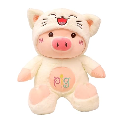 Genérico Plüschtier mit Schweinen, gefüllte Schweine, Plüschtier | Kuschelkissen, lustiges und niedliches Schweins-Spielzeug für Kinder und Erwachsene von Genérico
