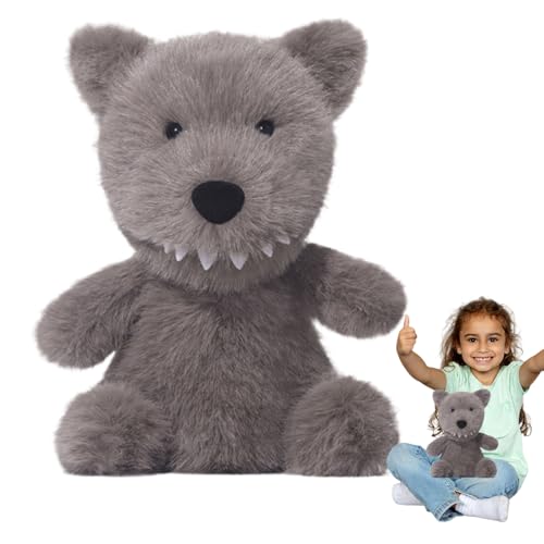 Genérico Plush Toy Wolf Kissen für Puppen, Plüschtiere, 9,84 - Ench Collector's umarmt beruhigende Figuren für das schlafende Baby Genérico Plush Toy Wolf Kissen für Puppen, Plüschtiere, 9,84 - Ench Collector's umarmt beruhigende Figuren für das schlafende Baby von Genérico