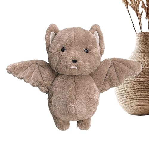Genérico Portable Bat Plush – Plüschtier mit Fledermausfüllung | -Kissen DEE Wurfkissen, Halloween-Tierspielzeug, luxuriöses Sammlerstück für Mädchen, , Nienzapo, Kinder, Geburtstag von Genérico