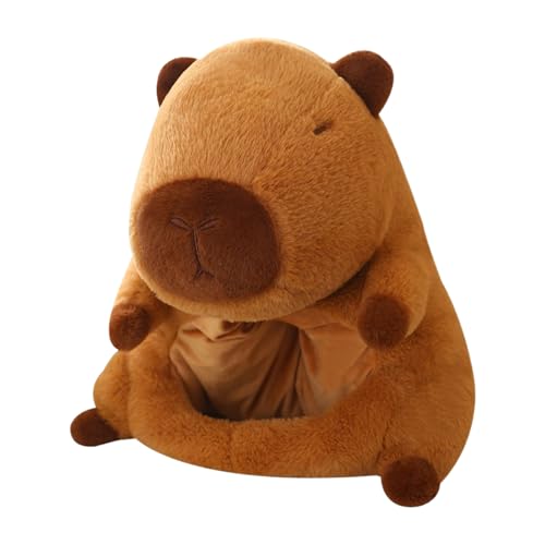 Genérico Pushing of Mignons, Capybara Capybara Capybara Collection, Soft Soft Capybara Hut für Kinder und Erwachsene, niedlicher Kopfbedeckung für Halloween Cosplay von Genérico