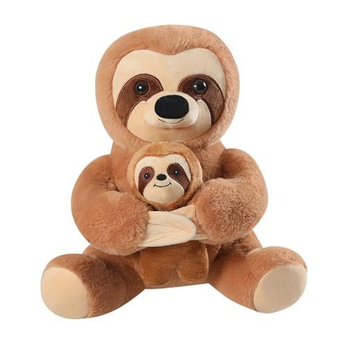 Genérico Spielzeug aus Plüsch – Stoffpuppe für Kinder, süß, Spielzeug, fauler Stoff, kuscheliges Spielzeug, Mother-Kind-Plush Plush | Begleiter einer Tierpuppe Genérico Spielzeug aus Plüsch – Stoffpuppe für Kinder, süß, Spielzeug, fauler Stoff, kuscheliges Spielzeug, Mother-Kind-Plush Plush | Begleiter einer Tierpuppe von Genérico