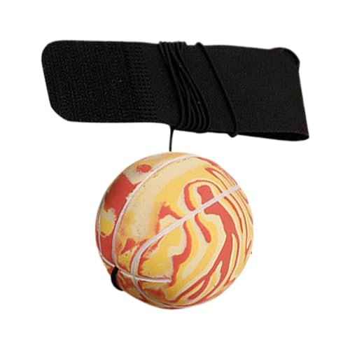 Genérico String with Ball, Rebound Wrist Ball, 2.36 inch Rubber Wrist Return, Wristband and Toy, Return Balls on Elastic Rope, Wristband Toy, Reaction Exercise Toy for Children Kids Exercise Genérico String with Ball, Rebound Wrist Ball, 2.36 inch Rubber Wrist Return, Wristband and Toy, Return Balls on Elastic Rope, Wristband Toy, Reaction Exercise Toy for Children Kids Exercise von Genérico