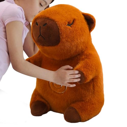 Genérico Süßes Capybara-Plüschtier | Sleep Companion mit Puppe leicht und weich, mit einstellbarer rhythmischer , Sleep Surfohor für und Mädchen von Genérico