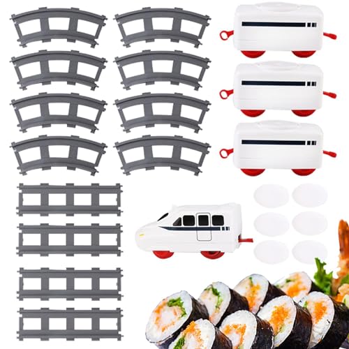 Genérico Sushi Train Toys - Freight Train Children | Railway Train with Plate Electric Rail Train Set | Toddler Train Set für Sushi Display Table Swing Plate & Mädchen ab 4 Jahren Genérico Sushi Train Toys - Freight Train Children | Railway Train with Plate Electric Rail Train Set | Toddler Train Set für Sushi Display Table Swing Plate & Mädchen ab 4 Jahren von Genérico
