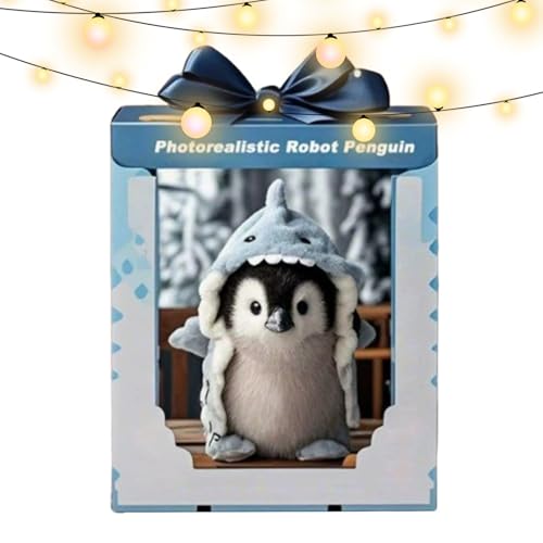 Genérico -Tierpuppe in Plüschtieren, Plüschspielzeug aus Pinguin, kompaktes Kunsthandwerk, liebenswertes Pinguin-Spielzeug in weich bis bequem für L von Genérico
