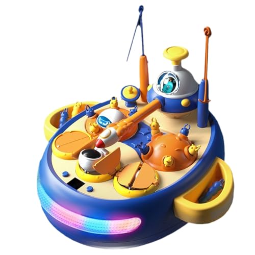 Genérico Whack Game Maulwurf, Whack Attack Arcade, rotierendes Fisch-Brettspielzeug, Multiplayer-Spiel, Spielzeug mit musikalischem Licht, für Kinder von 3 bis 8 Jahren Genérico Whack Game Maulwurf, Whack Attack Arcade, rotierendes Fisch-Brettspielzeug, Multiplayer-Spiel, Spielzeug mit musikalischem Licht, für Kinder von 3 bis 8 Jahren von Genérico