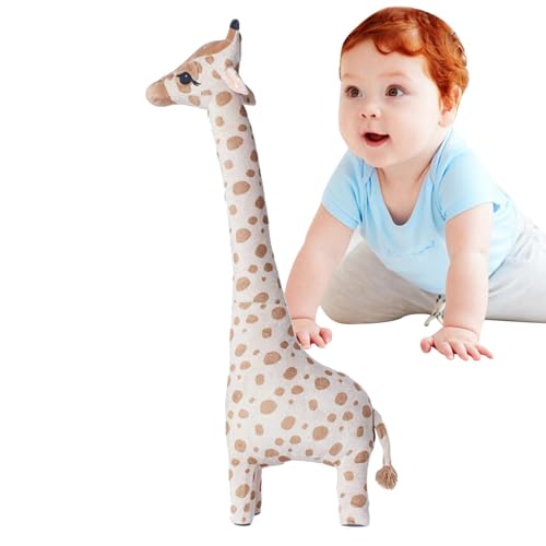 Girafe Giraffe Giraffe mit Tieren, groß und für den Kindergarten, Giraffen-Spielzeug, enge Näharbeiten für Babyzimmer, Mädchen und von Genérico