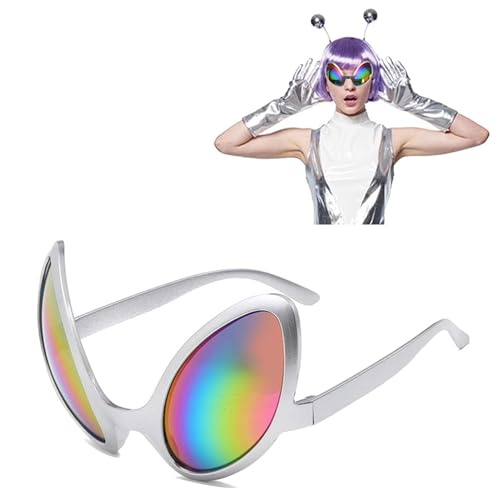 Grüne Alienbrille - Alien-Boppers für Kinder | Brille für außerirdische Kostüme, Brille mit außerirdischem Thema, neuartige außerirdische Brille, lustige Brille für Kostüme Grüne Alienbrille - Alien-Boppers für Kinder | Brille für außerirdische Kostüme, Brille mit außerirdischem Thema, neuartige außerirdische Brille, lustige Brille für Kostüme von Genérico