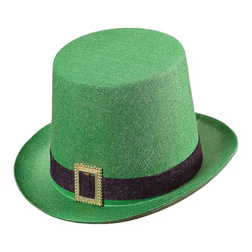 Grüner St. Patrick's Day Hut, St. Patrick's Day Kostüm, Kleeblatt-Becherhut für Kostümparty, St. Patrick's Day Celebration Hut für Zuhause, Cosplay, Desf Grüner St. Patrick's Day Hut, St. Patrick's Day Kostüm, Kleeblatt-Becherhut für Kostümparty, St. Patrick's Day Celebration Hut für Zuhause, Cosplay, Desf von Genérico