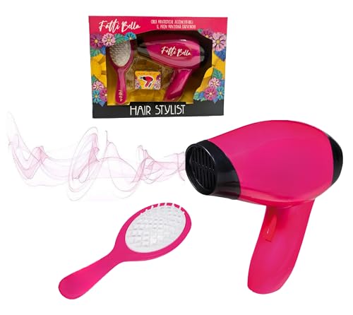 Haartrockner Spielzeug für Kinder Haartrockner Spielzeug für Kinder Lichter Sounds mit Lufteffekt mit Auslauf und Diffusor, Friseurspielzeug Haartrockner Spielzeug für Kinder Haartrockner Spielzeug für Kinder Lichter Sounds mit Lufteffekt mit Auslauf und Diffusor, Friseurspielzeug von Generico