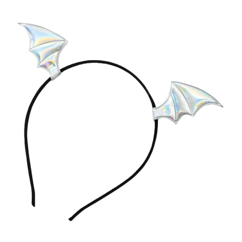 Halloween-Haarreif – gruselige dekorative Hüte | Stirnbänder für Damen | Halloween -Haarreif | Halloween Fledermausflügel-Haarreifen | gruselige dekorative Hüte Halloween-Haarreif – gruselige dekorative Hüte | Stirnbänder für Damen | Halloween -Haarreif | Halloween Fledermausflügel-Haarreifen | gruselige dekorative Hüte von Genérico