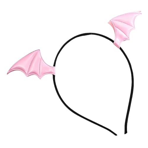 Halloween-Haarreif mit Fledermausflügeln, Teufelsflügel, Halloween-Haarreif, schwarzer Fledermaus-Haarreif, schwarzer Fledermaus-Haarreifen Halloween-Haarreif mit Fledermausflügeln, Teufelsflügel, Halloween-Haarreif, schwarzer Fledermaus-Haarreif, schwarzer Fledermaus-Haarreifen von Genérico