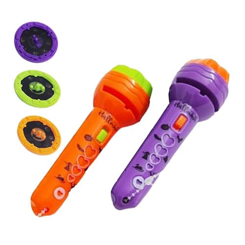 Halloween-Projektorspielzeug, Halloween-Projektor-Taschenlampe, Spielzeug für Kinder, saisonale Nachtlampe mit interaktivem Projektor für Eltern und Kinder Halloween-Projektorspielzeug, Halloween-Projektor-Taschenlampe, Spielzeug für Kinder, saisonale Nachtlampe mit interaktivem Projektor für Eltern und Kinder von Genérico