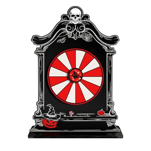 Halloween Spinner Prize Wheel, Fiest Game Spinner Wheel Tabletop Fortune Wheel Supplies | Lustiges Halloween-Rollenspiel für Halloween-Familientreffen, Themenspiele Halloween Spinner Prize Wheel, Fiest Game Spinner Wheel Tabletop Fortune Wheel Supplies | Lustiges Halloween-Rollenspiel für Halloween-Familientreffen, Themenspiele von Genérico