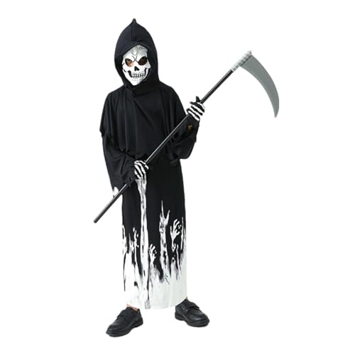 Halloween-Umhang, Skelett-Overall, Geisterrollenspiel-Kostüm, Halloween-Kostüm, Skelett-Kostüm für Kinder, Skelett-Kostüm, Paar Halloween-Umhang, Skelett-Overall, Geisterrollenspiel-Kostüm, Halloween-Kostüm, Skelett-Kostüm für Kinder, Skelett-Kostüm, Paar von Genérico
