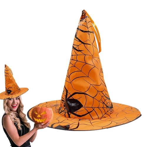 Halloween Witch Hat - Halloween-Dekorationen, Hüte, dekorativer Hut für Kostüme, Cosplay, Weihnachtszubehör für Garten, Terrasse und , Partykleidung von Genérico
