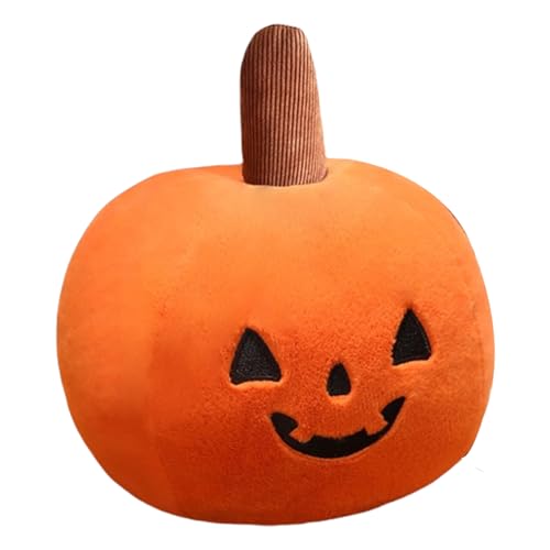 Halloween dekoratives Kürbiswurfkissen: Mama und Kürbis-Plüschpuppe | Weiches Halloween-Kissen für Kinder | 25 cm | kuscheliges Plüschtier für Kinder von Genérico