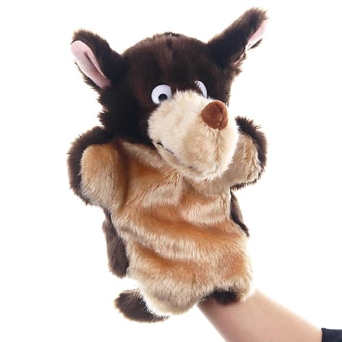 Handpuppen für Tiere, Handpuppe für Kinder mit beweglichem Mund, niedliches Plüschtier, lustiges Spielzeug, Partygeschenk zu Hause, Geburtstagsgeschenke Handpuppen für Tiere, Handpuppe für Kinder mit beweglichem Mund, niedliches Plüschtier, lustiges Spielzeug, Partygeschenk zu Hause, Geburtstagsgeschenke von Genérico