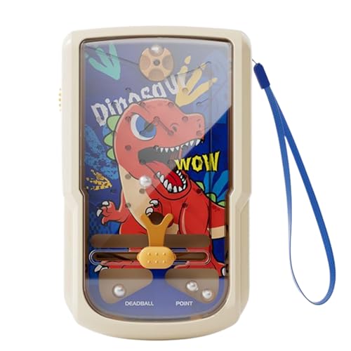 Handsensorisches Spielzeug, Pinball-Maschine für Kinder, Dinosaurier-Design, kleine Arcade-Maschine, professionelle Qualität, Sportunterhaltung für Kinder Handsensorisches Spielzeug, Pinball-Maschine für Kinder, Dinosaurier-Design, kleine Arcade-Maschine, professionelle Qualität, Sportunterhaltung für Kinder von Genérico